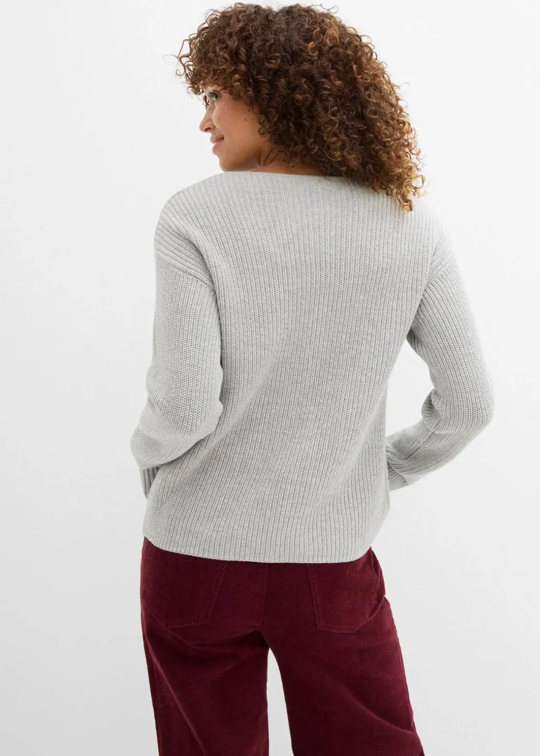 Strickjacke mit Schleifen-Detail