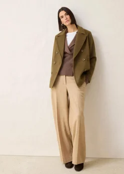 Strickjacke mit Wolle