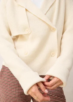 Strickjacke mit Wolle