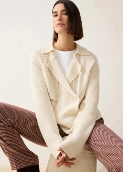 Strickjacke mit Wolle