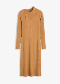 Strickkleid aus fließendem Viskose-Mix