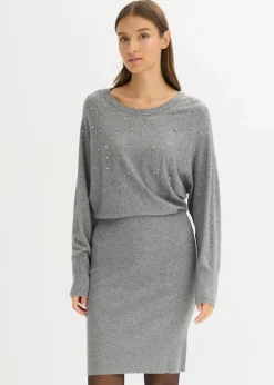 Strickkleid aus softem Viskose-Mix