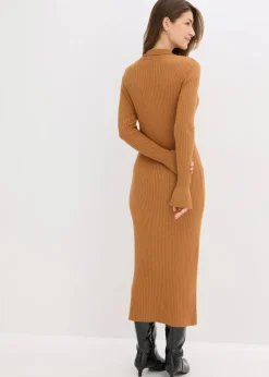 Strickkleid aus softem Viskose-Mix