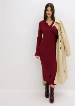 Strickkleid aus softem Viskose-Mix