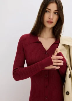 Strickkleid aus softem Viskose-Mix