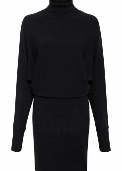 Strickkleid aus Viskose-Mix