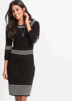 Strickkleid aus weichem Viskose-Mix