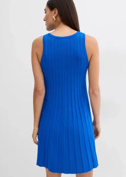 Strickkleid in A-Linie aus Viskose-Mix