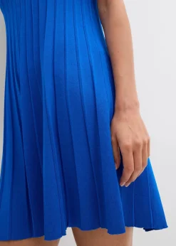 Strickkleid in A-Linie aus Viskose-Mix
