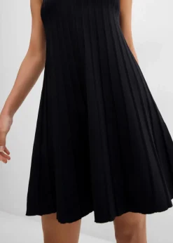 Strickkleid in A-Linie aus Viskose-Mix