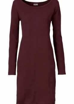 Strickkleid mit legerem Schnitt