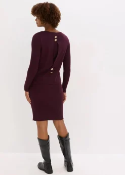 Strickkleid mit Pullunder 2tlg. Set