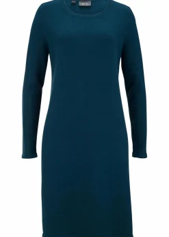 Strickkleid mit recycelter Baumwolle