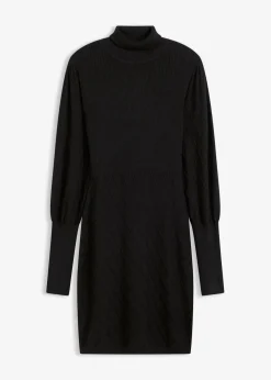 Strickkleid mit Rollkragen