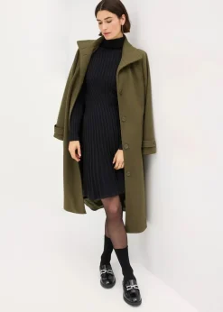 Strickkleid mit Rollkragen