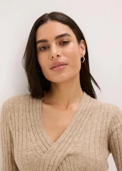 Strickkleid mit Wollanteil