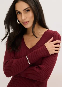 Strickkleid und Weste (2-tlg.Set)