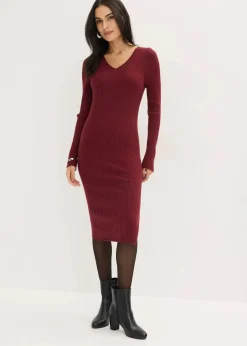 Strickkleid und Weste (2-tlg.Set)