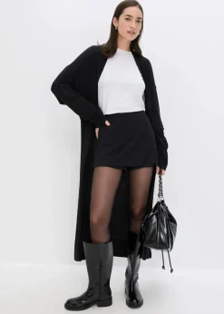 Strickmantel aus softem Viskose-Mix