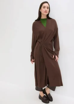 Strickmantel aus softem Viskose-Mix