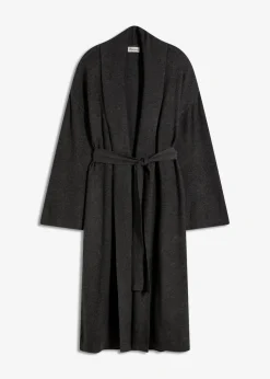 Strickmantel aus softem Viskose-Mix