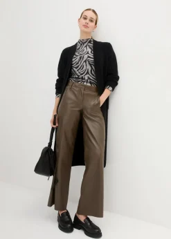 Strickmantel mit Alpaka