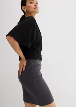 Strickrock aus Viskose-Mix