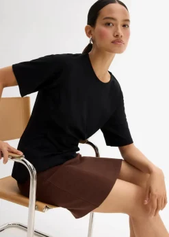 Strickrock aus Viskose-Mix