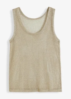 Strick-Top aus softem Viskose-Mix