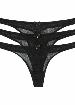 String aus edler Spitze (3er Pack)