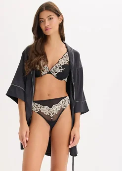 String aus zweifarbiger Spitze