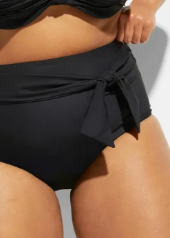 Strong Highwaist Shape-Bikinihose mit Bindeband