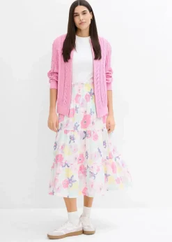 Stufenrock aus Musselin