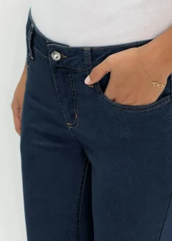 Super-Stretch-Jeans aus leichtem Material