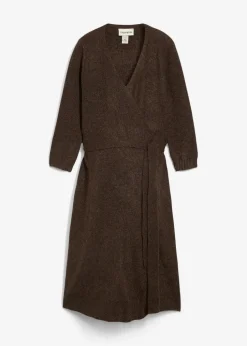 Superweiches Umstands- und Stillstrickkleid mit 3/4 Ärmeln