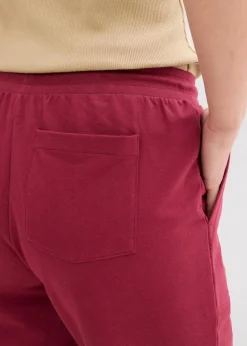 Sweat-Bermuda aus reiner Baumwolle