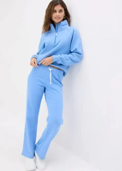 Sweathose aus reiner schwerer Baumwolle (2er-Pack )