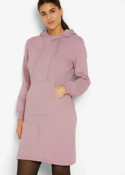 Sweatkleid aus Baumwoll-Mix