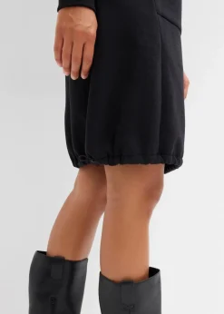 Sweatkleid aus Baumwoll-Mix