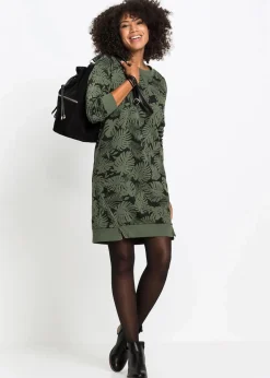 Sweatkleid, bedruckt