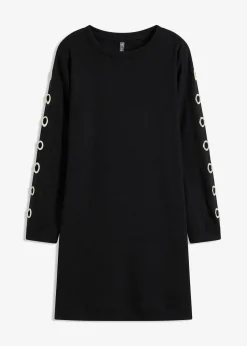 Sweatkleid mit Ösen