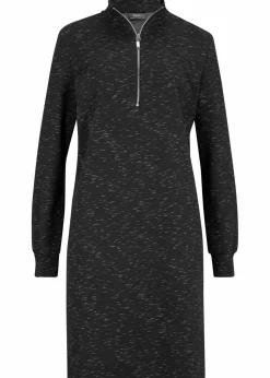 Sweatkleid mit Troyer