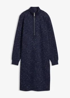 Sweatkleid mit Troyer