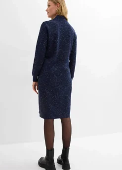 Sweatkleid mit Troyer