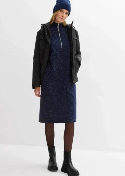 Sweatkleid mit Troyer