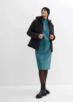 Sweatkleid mit Troyer