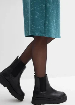 Sweatkleid mit Troyer