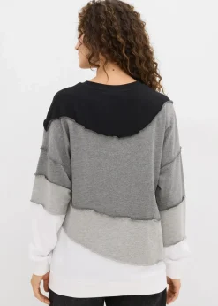 Sweatshirt aus weichem Baumwoll-Mix