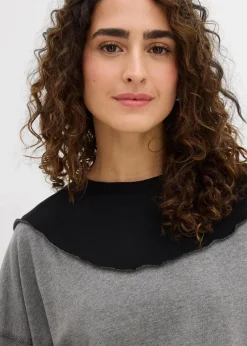 Sweatshirt aus weichem Baumwoll-Mix