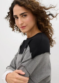 Sweatshirt aus weichem Baumwoll-Mix